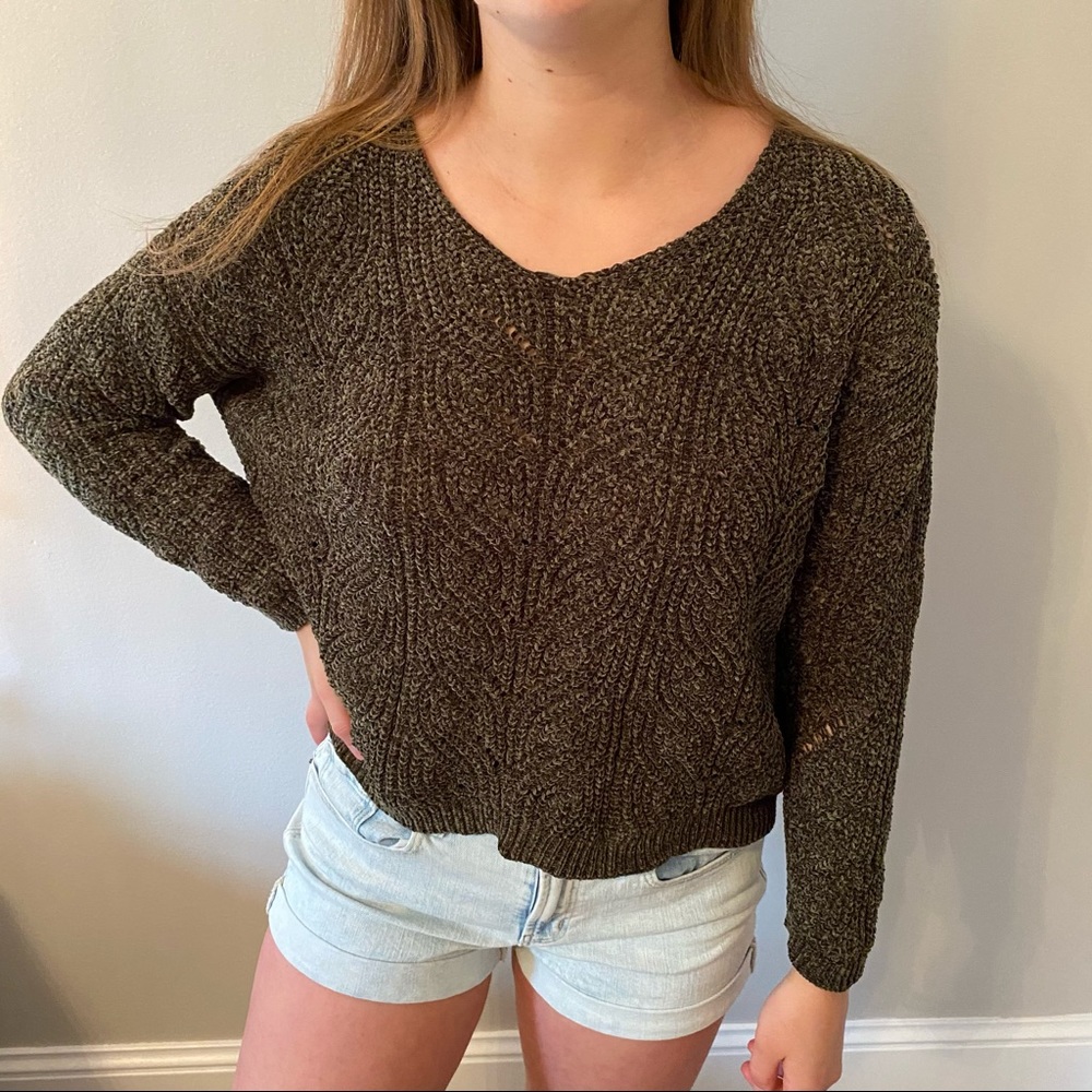 Green Sweater